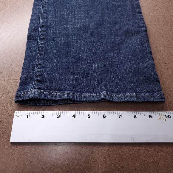 Levi's 512 Jeans Women 16M Dark Wash Bootcut Perfectly Slimming Western Rodeo - Picture 7 of 12